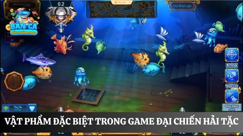 Đại Chiến Hải Tặc: Tham gia cuộc săn kịch tính không hồi kết 4 Các vật phẩm đặc biệt trong game bắn cá Hải Tặc
