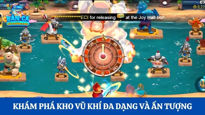 Boom Legend: Game thách thức kỹ năng săn BOSS, thưởng cao 4 Khám phá kho vũ khí đa dạng và ấn tượng