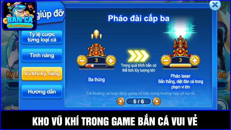Bắn Cá Vui Vẻ: Cơ hội săn Boss nhận thưởng lên đến 500x 3 Kho vũ khí khủng dành cho hội viên khi chơi Bắn Cá Vui vẻ