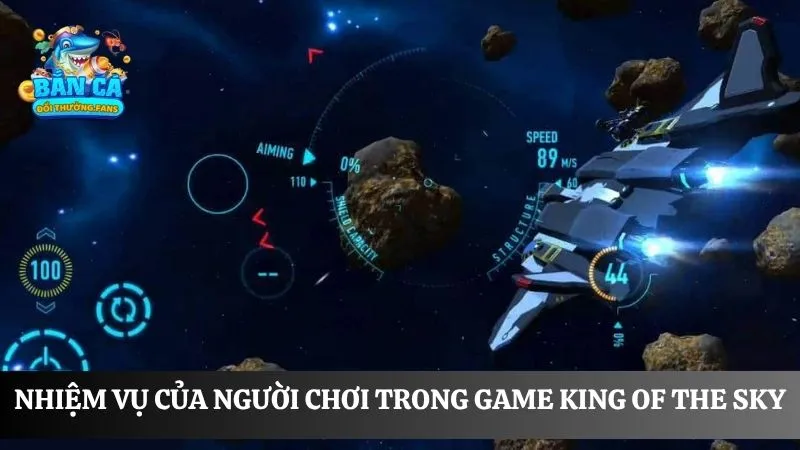 Nhiệm vụ của người chơi khi tham gia game bắn súng