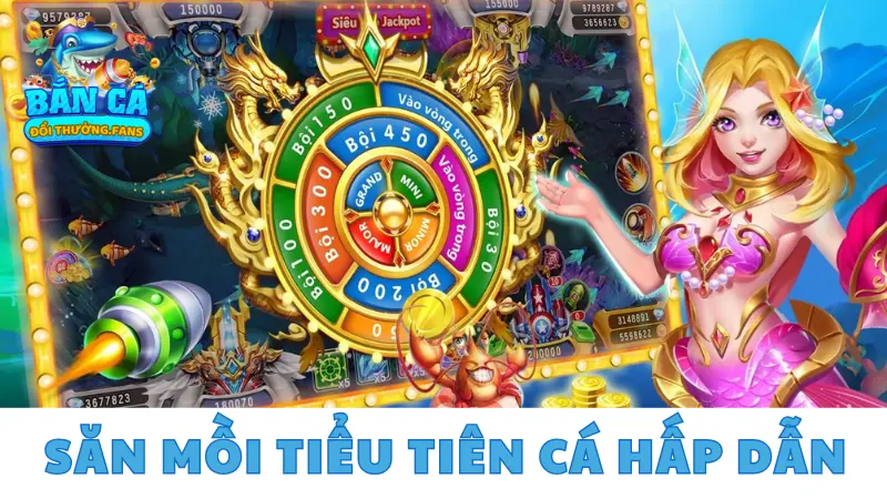 5+ game bắn cá rút tiền momo xanh chín nhất hiện nay 3 Săn mồi tiểu tiên cá hấp dẫn