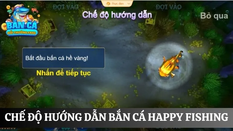Happy Fishing: Game bắn cá 3D vui nhộn săn thưởng cực lớn 2 Trò chơi bắn cá vui vẻ có chế độ hướng dẫn người chơi mới